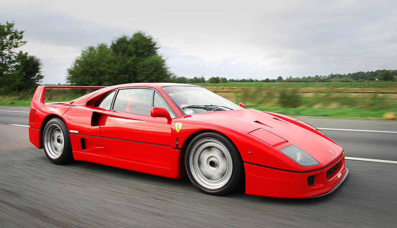 1987 Ferrari F40: The Raw 200 MPH Carbon-Kevlar Icon